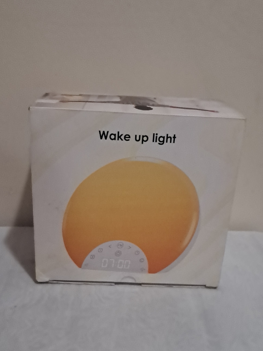 Wake Up Light Sunrise Alarm Lamp - Yellow